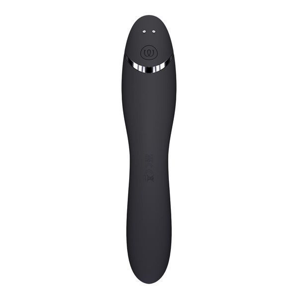 Вакуумный стимулятор для точки G и клитора с вибрацией Womanizer OG Dark Grey, 12 уровней, 3 режима SX0533 фото