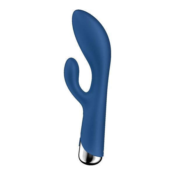 Вибратор-кролик с ротацией Satisfyer Spinning Rabbit 1 Blue, 3 мотора SX0562 фото
