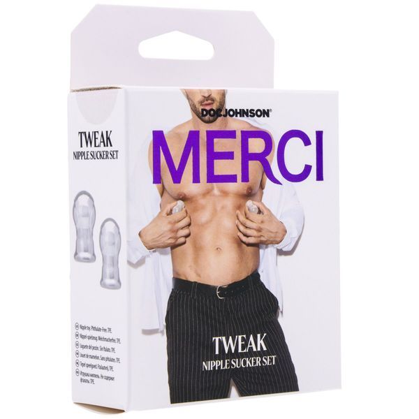 Присоски для сосків Doc Johnson Merci - Tweak - Nipple Sucker Set SX2540 фото