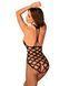 Сітчастий бодістокінг з імітацією боді Obsessive Bodystocking G332 S/M/L, black, з доступом SO7698 фото 2