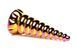 Фэнтезийный стеклянный фаллоимитатор Creature Cocks Twilight Rainbow Glass Dildo, 16 см SX2224 фото 2