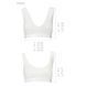 Спортивный топ из эластичного хлопка Passion PS005 TOP L, white SO4227 фото 6