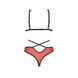 Комплект белья Passion PEONIA SET XXL/XXXL red, бра, трусики SO8468 фото 4