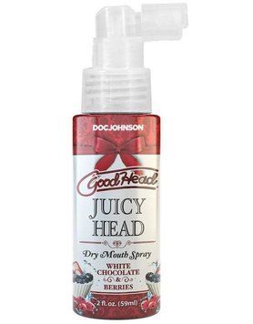 Увлажняющий оральный спрей Doc Johnson GoodHead - Juicy Head - White Chocolate and Berries 59мл SO7749 фото