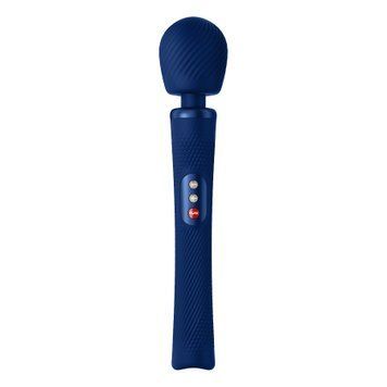 Вибромассажер Fun Factory VIM Vibrating Wand midnight blue, супермощный и легкий, до 6 часов работы SX0920 фото