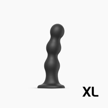 Насадка для страпона Strap-On-Me Dildo Plug Balls Black XL SO8996 фото
