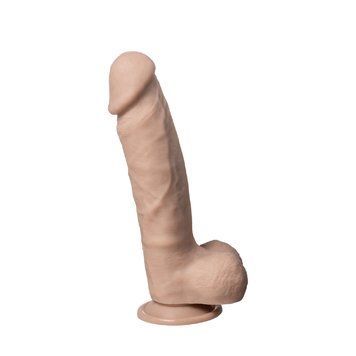Фаллоимитатор SilexD Tomas Real Skin Flesh MODEL 1, реалистичный, на присоске, диаметр 4,9 см SX1288 фото