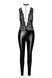 Комбинезон Noir Handmade F298 Libido, M, под латекс, кружевной верх, чокер, съемные бусы, доступ SX0226 фото 4