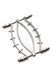 Зажим для вагины Master Series: Spread 'Em Poker Vagina Clamp with Adjustable Pressure Screws, шипы SO8798 фото 5