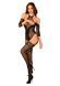 Нейлоновый бодистокинг с имитацией чулок Obsessive Bodystocking G333 S/M/L, black, с доступом SO7699 фото 3