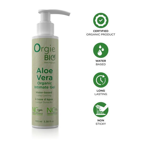 Лубрикант на водной основе Orgie &ndash; Bio Aloe Vera Intimate Gel (100 мл), экстракт алоэ вера SX1533 фото