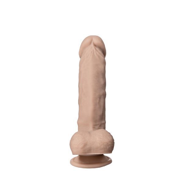 Фаллоимитатор SilexD Tomas Real Skin Flesh MODEL 1, реалистичный, на присоске, диаметр 4,9 см SX1288 фото
