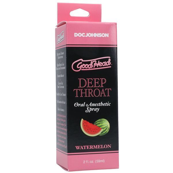 Спрей для минета Doc Johnson GoodHead DeepThroat Spray &ndash; Watermelon 59 мл для глубокого минета SO3491 фото