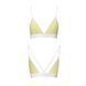 Спортивный топ с двойными бретелями Passion PS007 TOP XL, yellow SO4278 фото 4