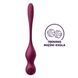 Смарт-вагинальные шарики с вибрацией Satisfyer Love Birds Vary Connect App, изменяемая масса, пульт SX1216 фото 2
