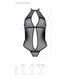 Сетчатое боди с кружевом на груди Passion SATARA BODY L/XL black SO8469 фото 5