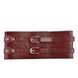 Кожаный пояс для бондажа Liebe Seele Wine Red Waist Cuff, M Size SO9461 фото 5