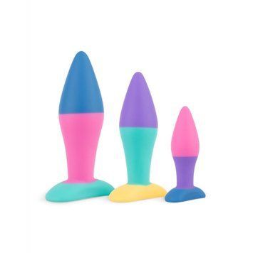 Набор анальных пробок PMV20 Koda &ndash; Butt Plug Set, диаметр 2,9 см, 3,9 см, 5 см SO8897 фото