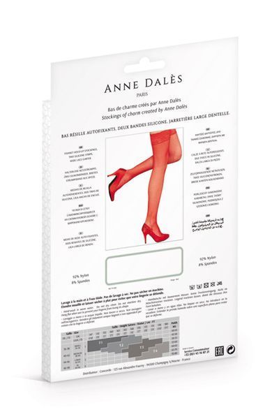 Панчохи Anne De Ales CAMILLA T2 Red SO8691 фото