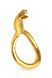 Эрекционное кольцо с головой кобры Master Series: Cobra King Golden Cock Ring SO8799 фото 1