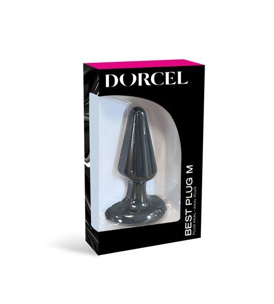 Анальная пробка Dorcel Best Plug M мягкий soft-touch силикон, макс. диаметр 4,1см SO2048 фото