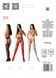 Еротичні колготки-бодістокінг зі шнурівкою на стегнах Passion S026 One Size, black, з доступом SO8948 фото 5