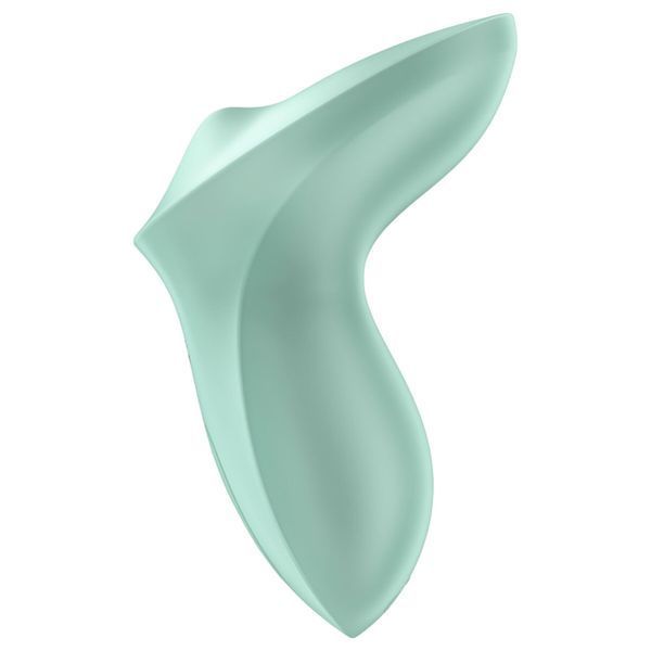 Вибратор для клитора с жемчужной стимуляцией Satisfyer Exciterrr Mint, 2 независимых мотора SX1217 фото