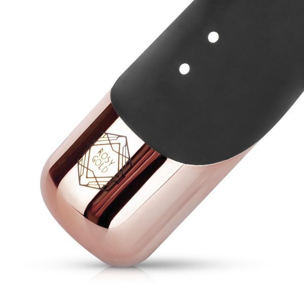 Вибратор-кролик Rosy Gold - Rabbit Vibrator with thrusting function - Black SX3069 фото
