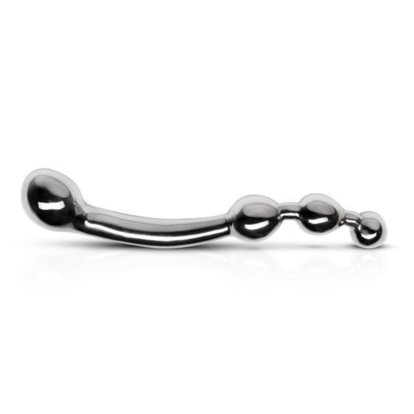Анально-вагинальный стимулятор Sinner Gear Unbendable &mdash; Multi-Stim Pleasure Wand Metal Anal Dildo SO4613 фото