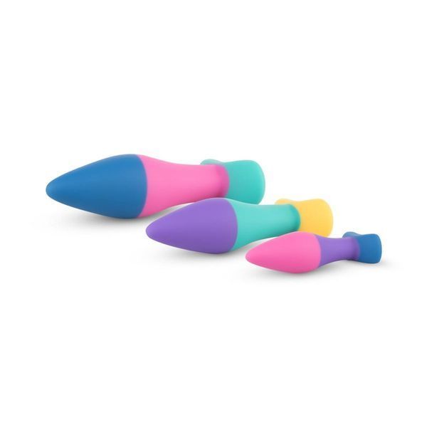 Набір анальних пробок PMV20 Koda &ndash; Butt Plug Set, діаметр 2,9 см, 3,9 см, 5 см SO8897 фото