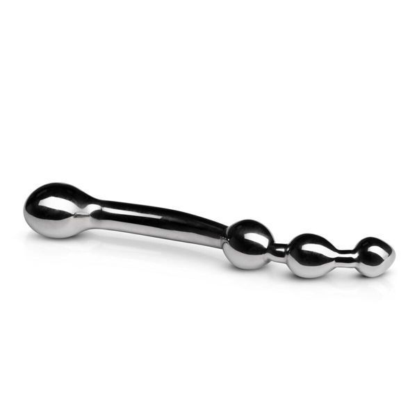 Анально-вагинальный стимулятор Sinner Gear Unbendable &mdash; Multi-Stim Pleasure Wand Metal Anal Dildo SO4613 фото