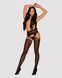 Сітчасті панчохи-стокінги під леопард Obsessive Garter stockings S817 S/M/L, імітація гартерів, з до SO7275 фото 3