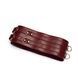 Кожаный пояс для бондажа Liebe Seele Wine Red Waist Cuff, L Size SO9462 фото 2