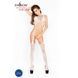 Бодистокинг Passion BS016 white, комбинезон, имитация топа и чулок PBS016W фото 2