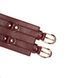 Кожаный пояс для бондажа Liebe Seele Wine Red Waist Cuff, L Size SO9462 фото 4