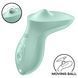 Вибратор для клитора с жемчужной стимуляцией Satisfyer Exciterrr Mint, 2 независимых мотора SX1217 фото 1