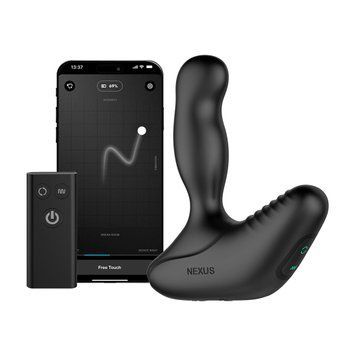 Смарт-массажер простаты Nexus Revo Stealth with APP, вибрация+ротация, пульт ДУ, до 10 часов работы SX2419 фото