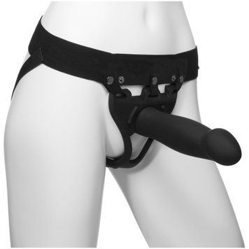 Страпон унисекс Doc Johnson Body Extensions &ndash; Be Bold, полая насадка SO6059 фото