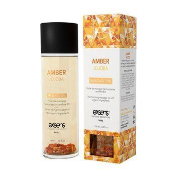 Массажное масло EXSENS Amber Jojoba (гармонизирующее с янтарем) 100мл, натуральное SO2369 фото