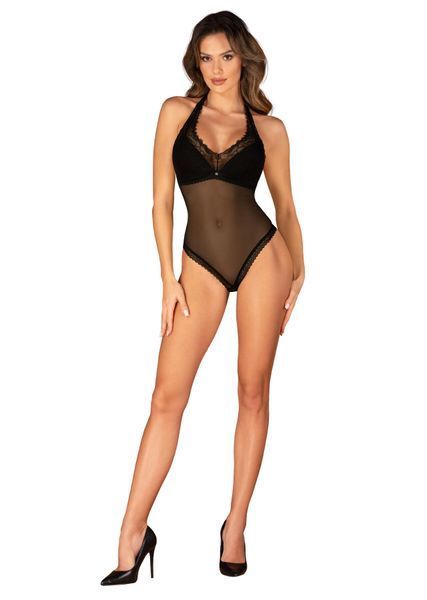 Боди Obsessive Medilla teddy XL/2XL SO9048 фото