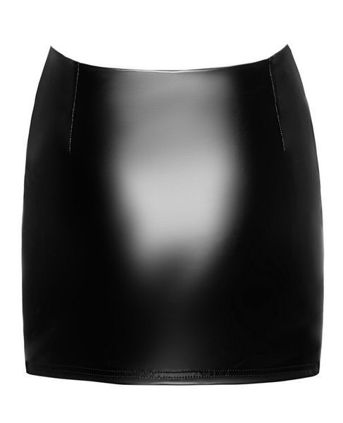 Юбка Noir Handmade F345 Powerwetlook skirt with garter - XL SX2137 фото
