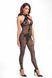 Бодистокинг Noir Handmade F315 Ego, M, black, прозрачный, верх халтер, молния на все тело SX0328 фото 2