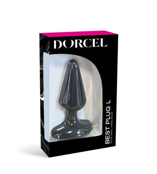 Анальная пробка Dorcel Best Plug L мягкий soft-touch силикон, макс. диаметр 5,1см SO2049 фото