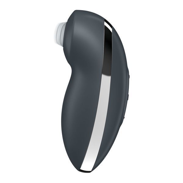Вибростимулятор-пульсатор Satisfyer Tap & Climax 2 Grey, эффект постукивания пальцем SX2184 фото