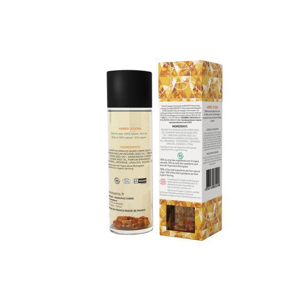 Массажное масло EXSENS Amber Jojoba (гармонизирующее с янтарем) 100мл, натуральное SO2369 фото