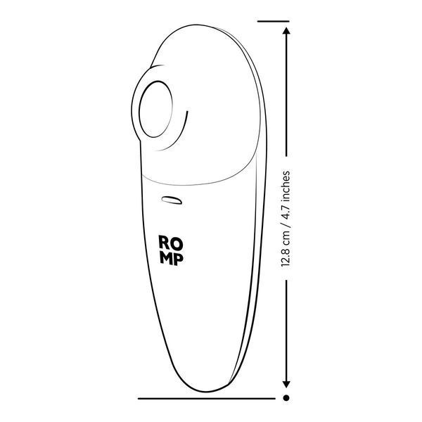 Недорогой вакуумный стимулятор Romp Switch X, 6 режимов, работа от батареек SX0536 фото