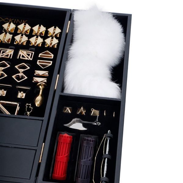 БДСМ-набор LOCKINK All-in-1 BDSM Play Kit - Crocodile Leather SX0819 фото