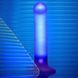 Светящийся дилдо Strap-On-Me Glow-LED Dildo Purple - M SX2851 фото 7