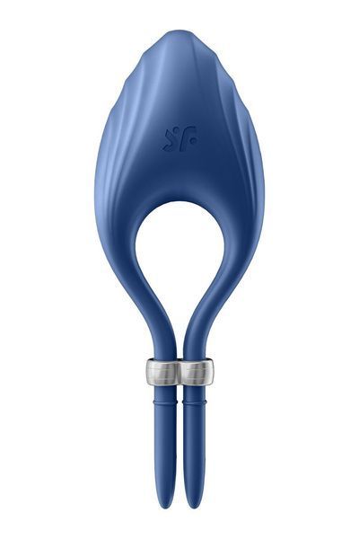 Эрекционное виброкольцо лассо Satisfyer Duelist Blue, 10 режимов, мощный мотор SO6275 фото