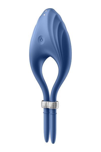 Эрекционное виброкольцо лассо Satisfyer Duelist Blue, 10 режимов, мощный мотор SO6275 фото